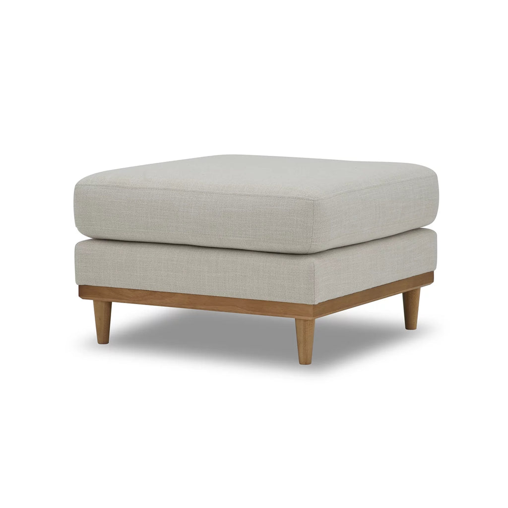 Square Wood Frame Ottoman T98044