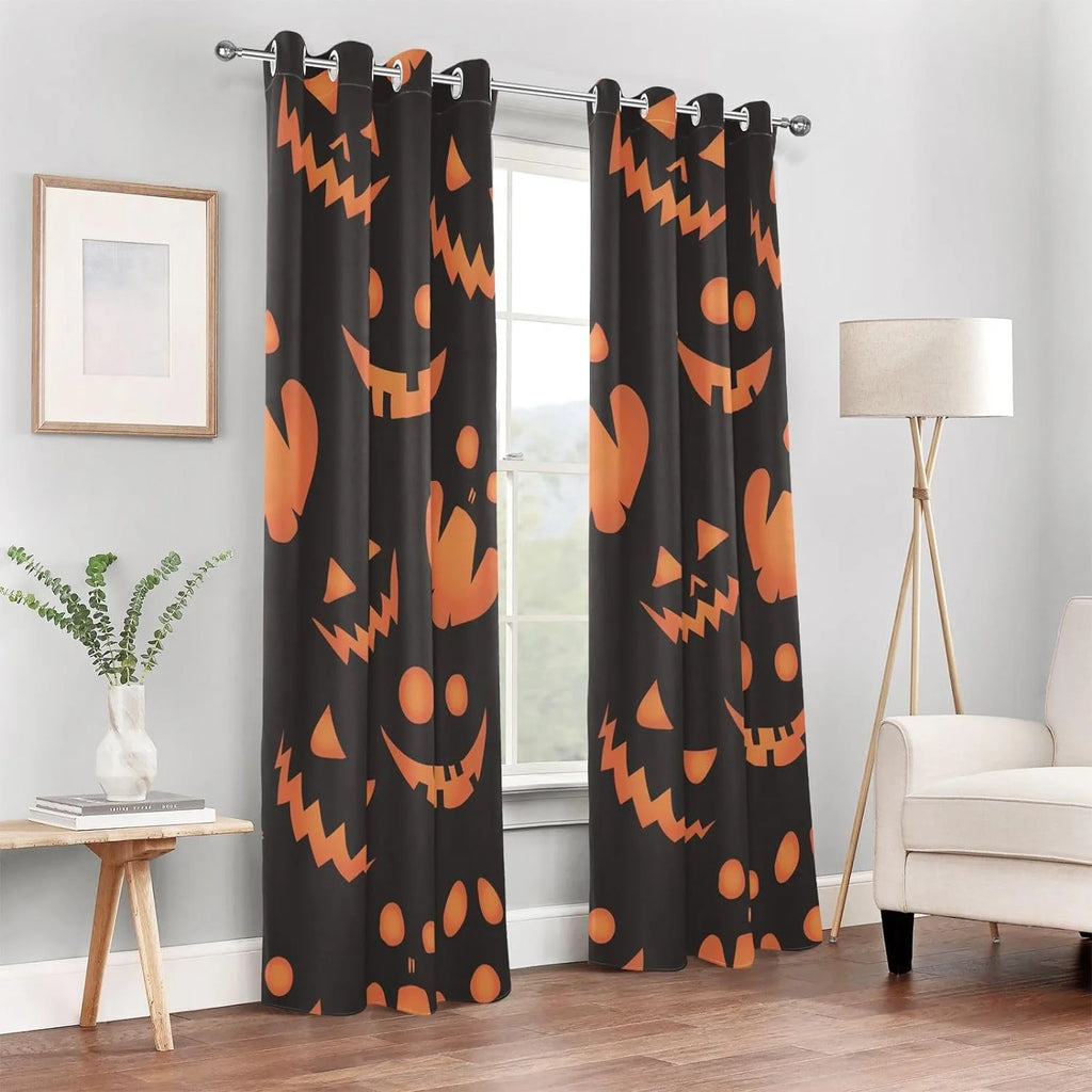 Black 84 inches Room Darkening Curtains B99088