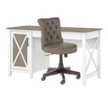 54W Computer Desk with Storage and Office Chair A4170