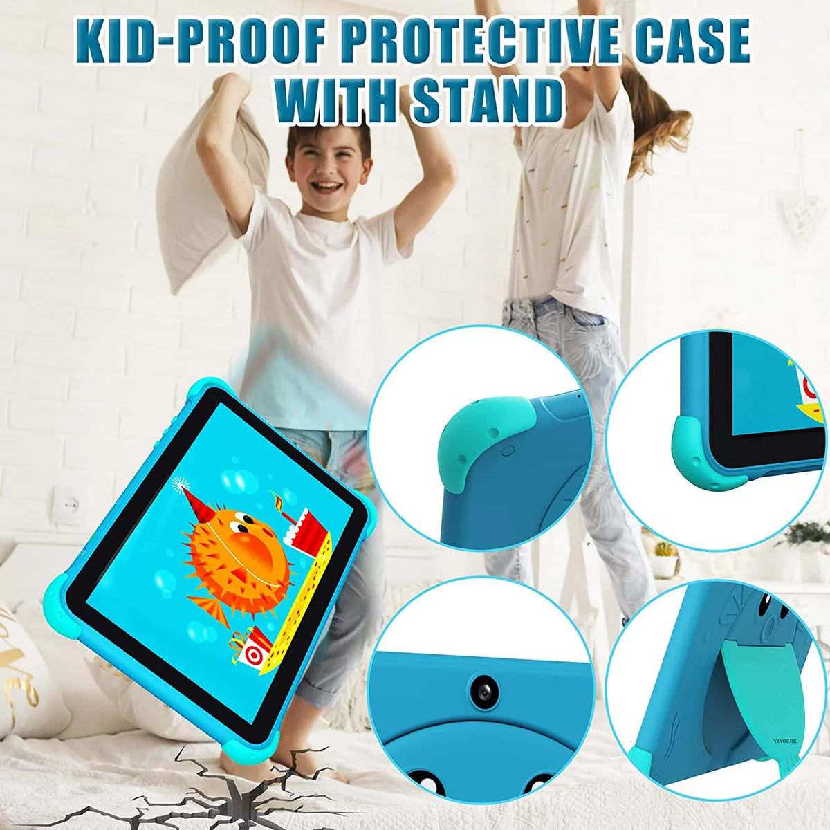 10.1 inch Kids Tablet Android 2GB 32GB Blue M1939