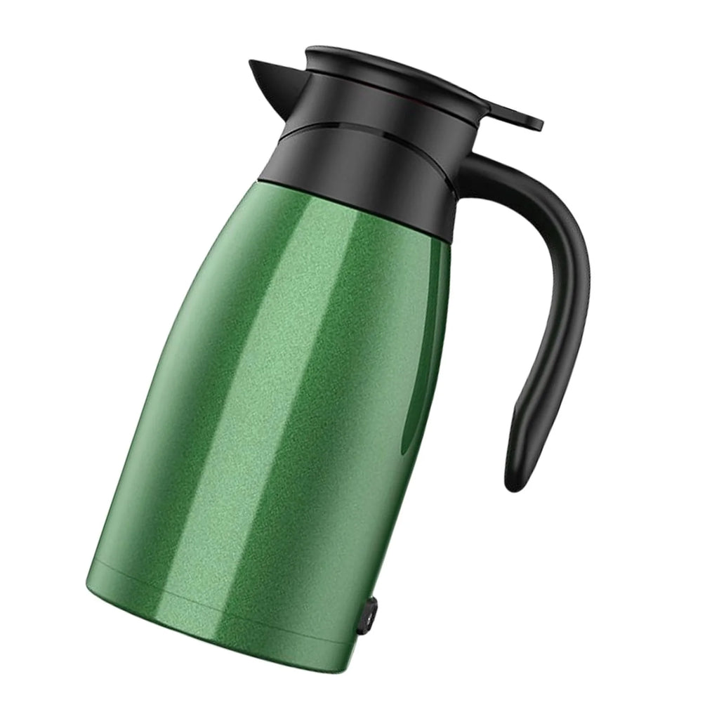 Green 12V Portable Car Kettle Q871918