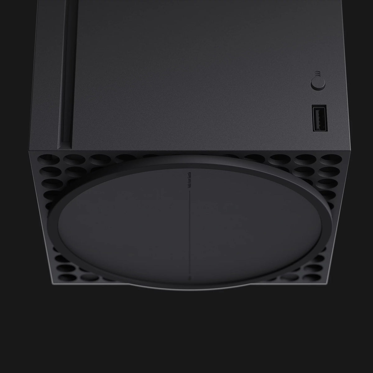 Black Video Game Console W8300