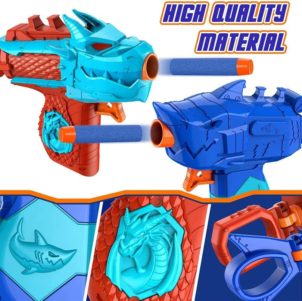 Digital Shooting Target with Foam Dart Toy Gun Q83828
