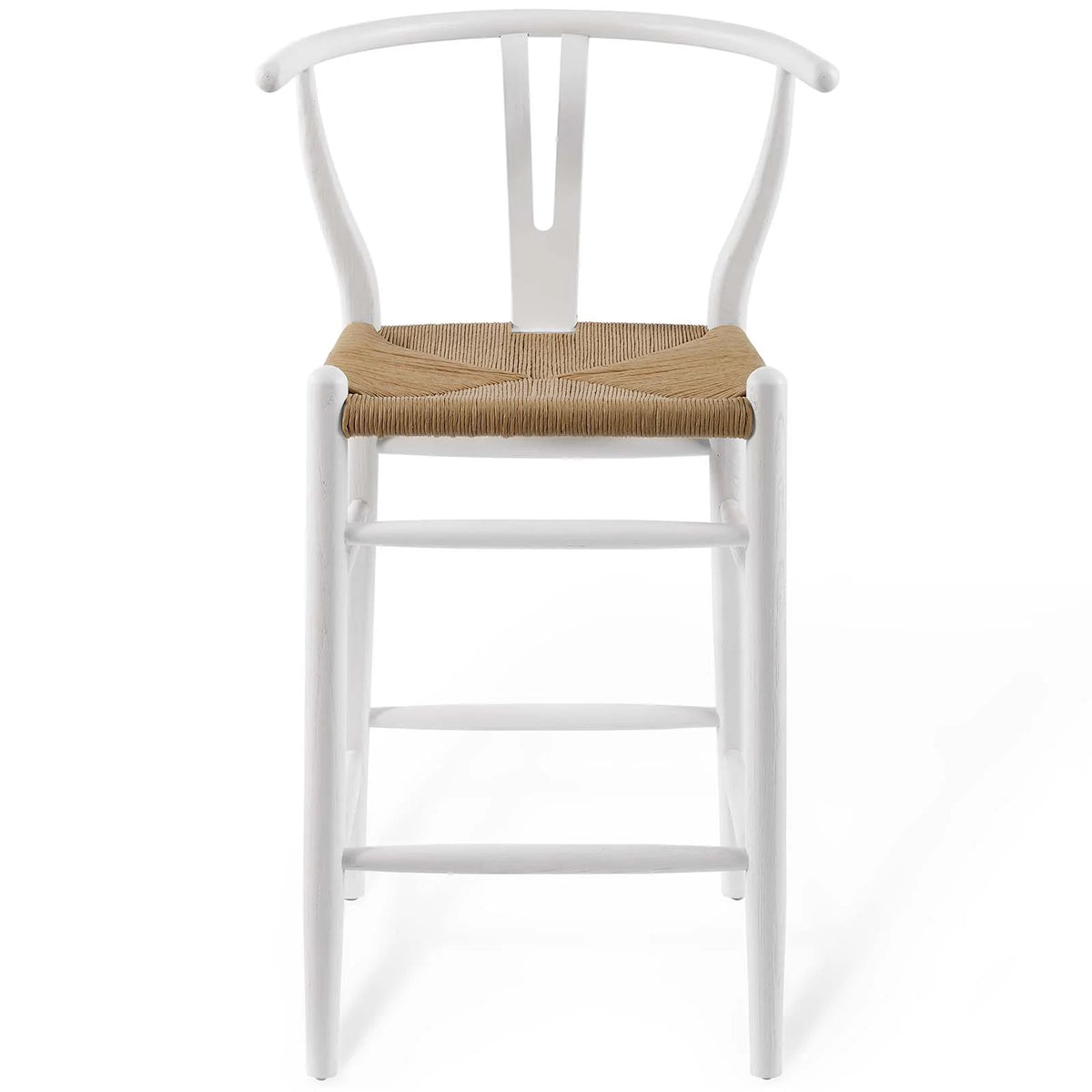 White Wood Counter Stool A774