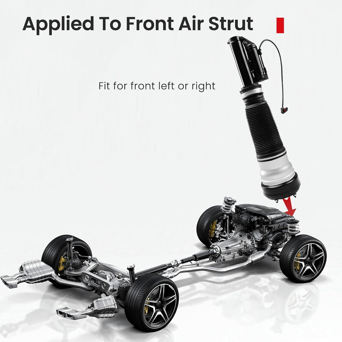 Front Air Strut Absorber Air Suspension Shock N60419