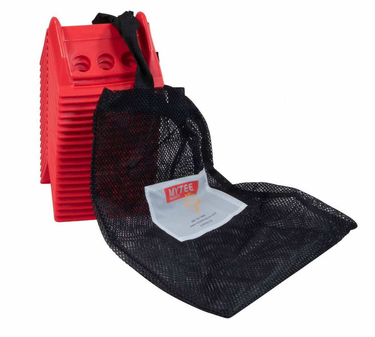 Red 4"x6" Flatbed Edge Protectors with Carrying Case U62593