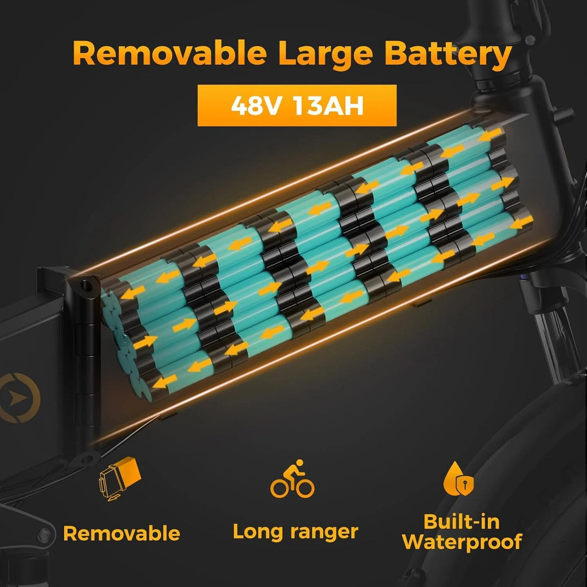 750W 20 x4.0 Fat Tire Foldable Electric Bike Q3927