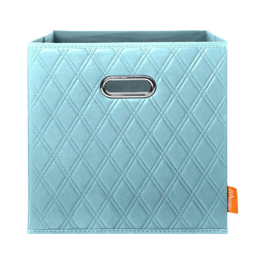 Blue Storage Cube Bins with Air Freshener T252