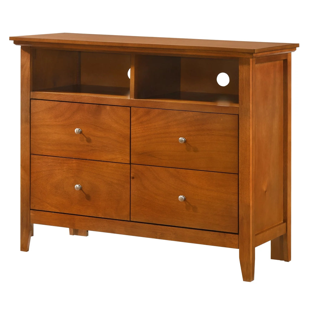 Oak Media Chest R97640