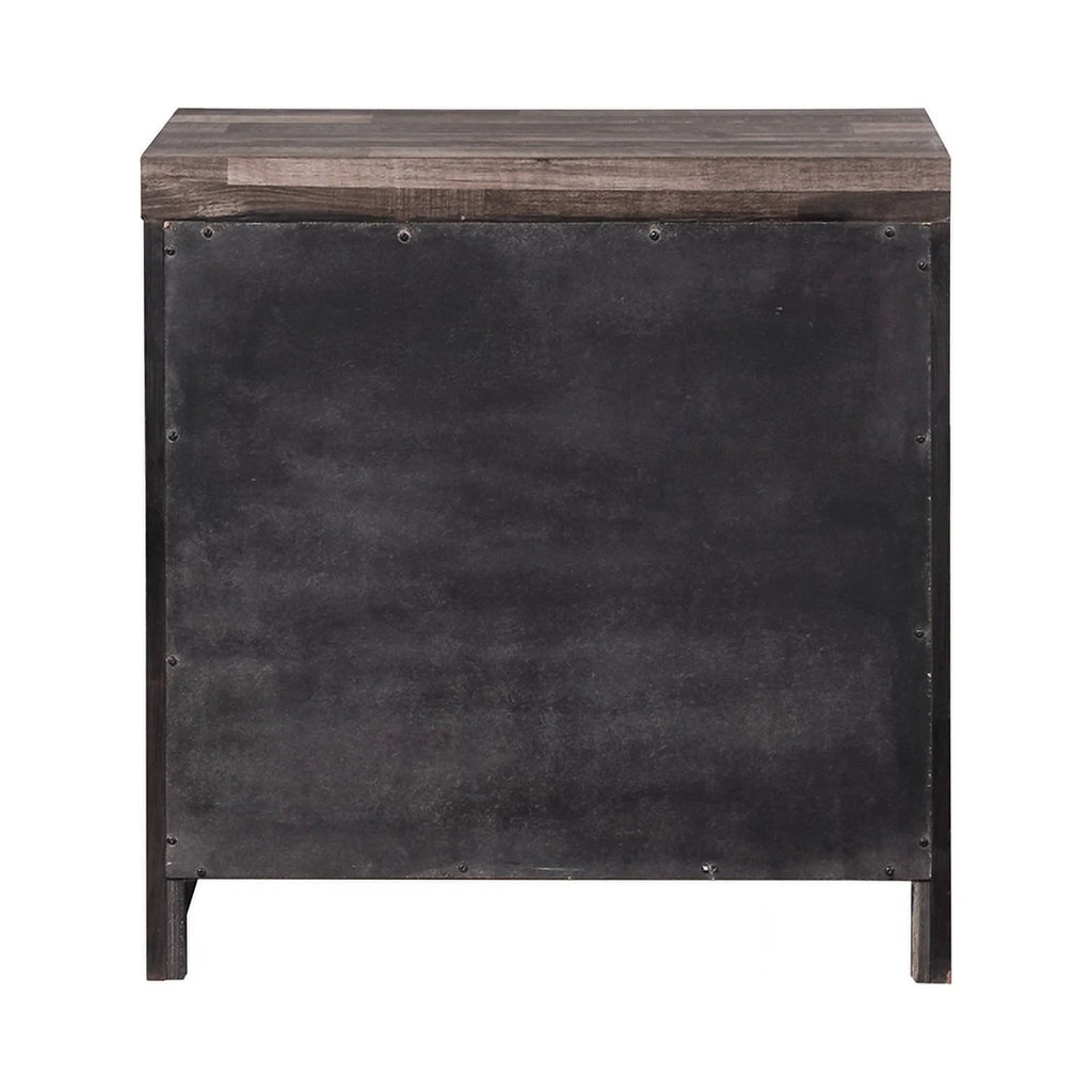 Modern Composite Wood 2-Drawer Nightstand C880992