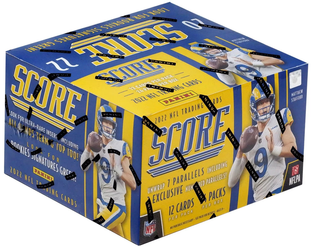 2022 Score Football Trading Card Box (24 Packs) C16913