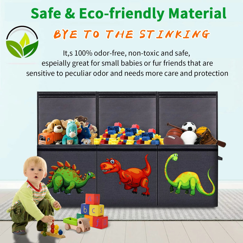 Large Kids Toy Storage Chest with Lids A214