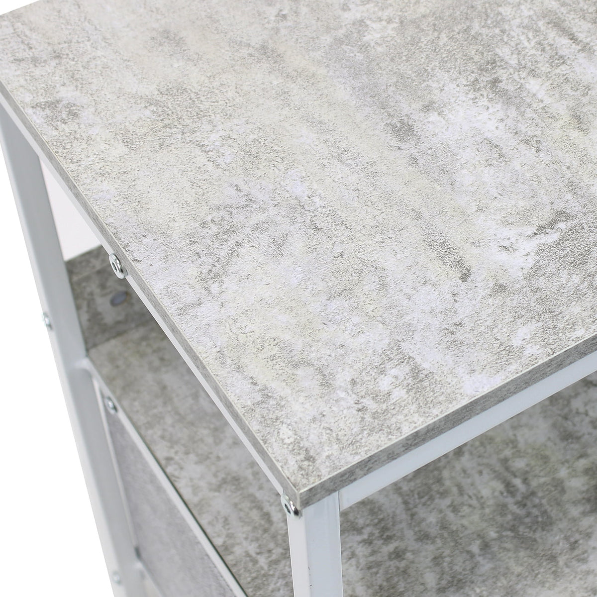 Gray Fabric Bin Dresser TV Stand H932709