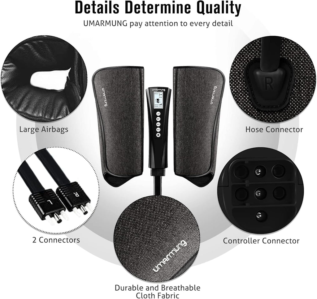 Air Compression Calf Massager with Heat D639070