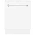 24 in. Tall Tub Dishwasher with 3rd Rack in White Matte Q6887