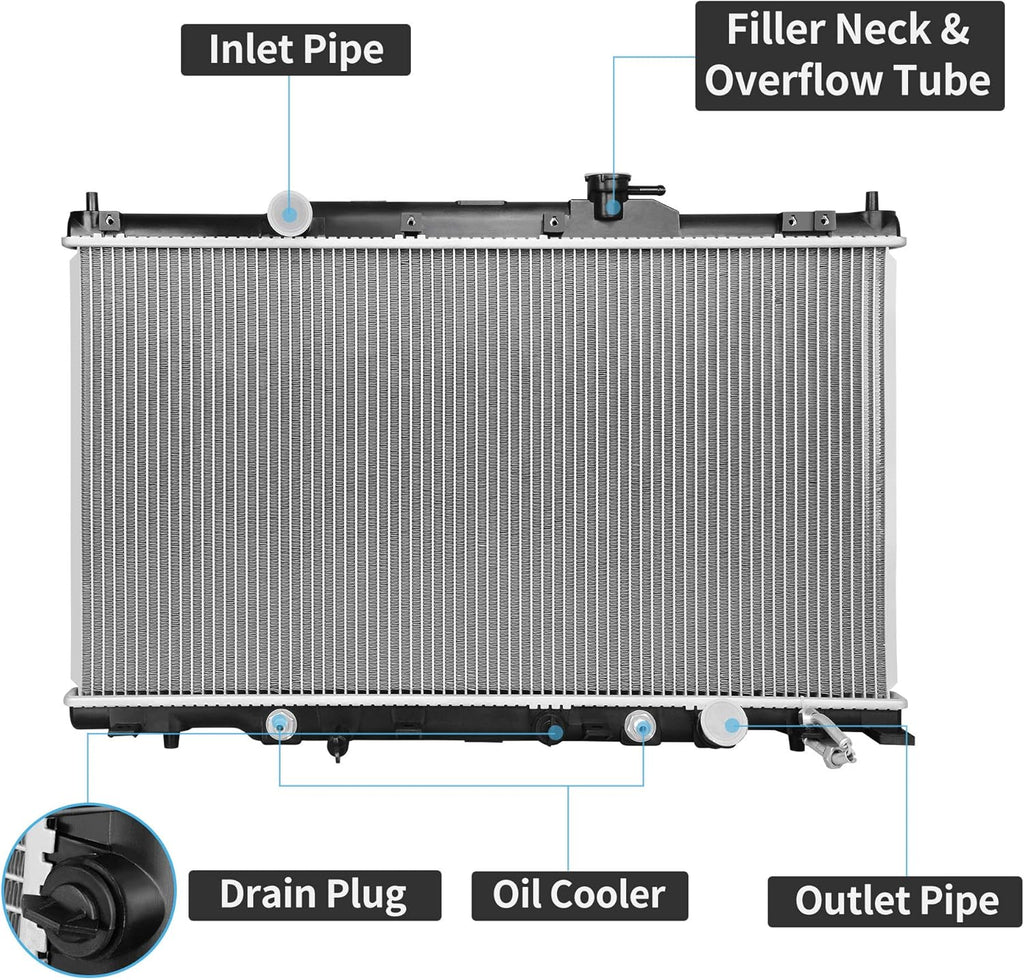 Aluminum Radiator Pack of 2 J360421