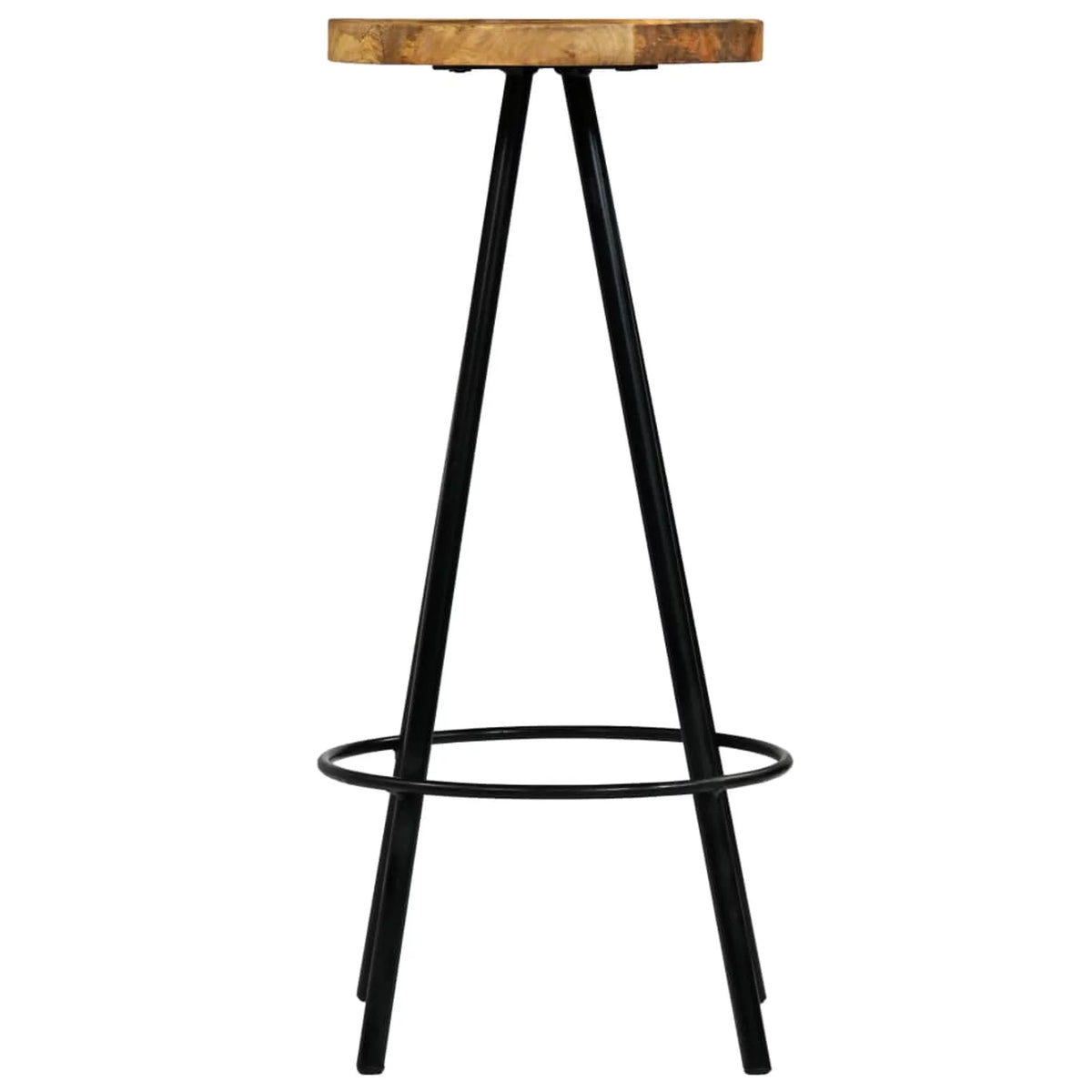 4 pcs Solid Mango Wood Bar Stools V1718