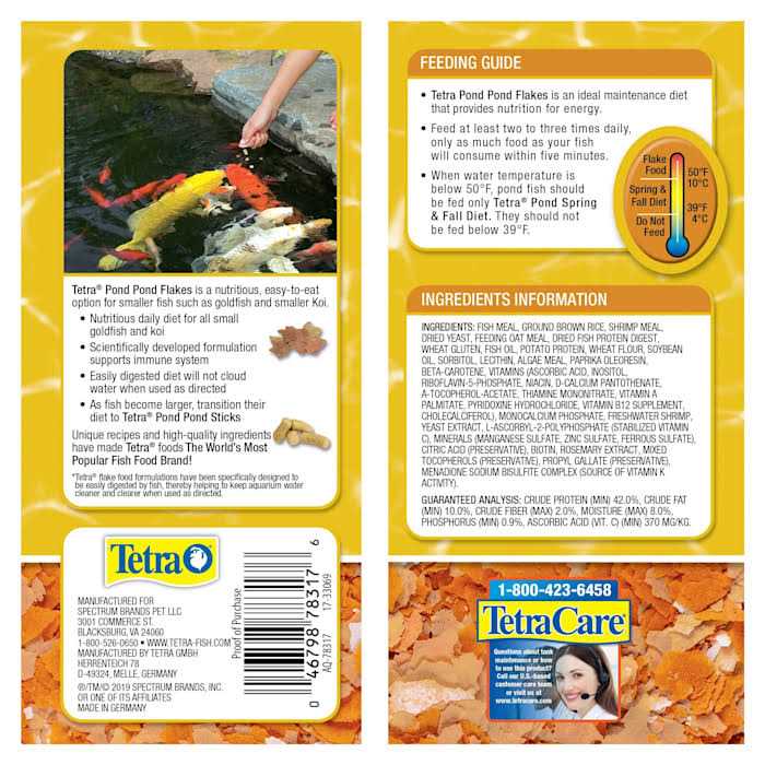 Pond Flakes Fish Food F353