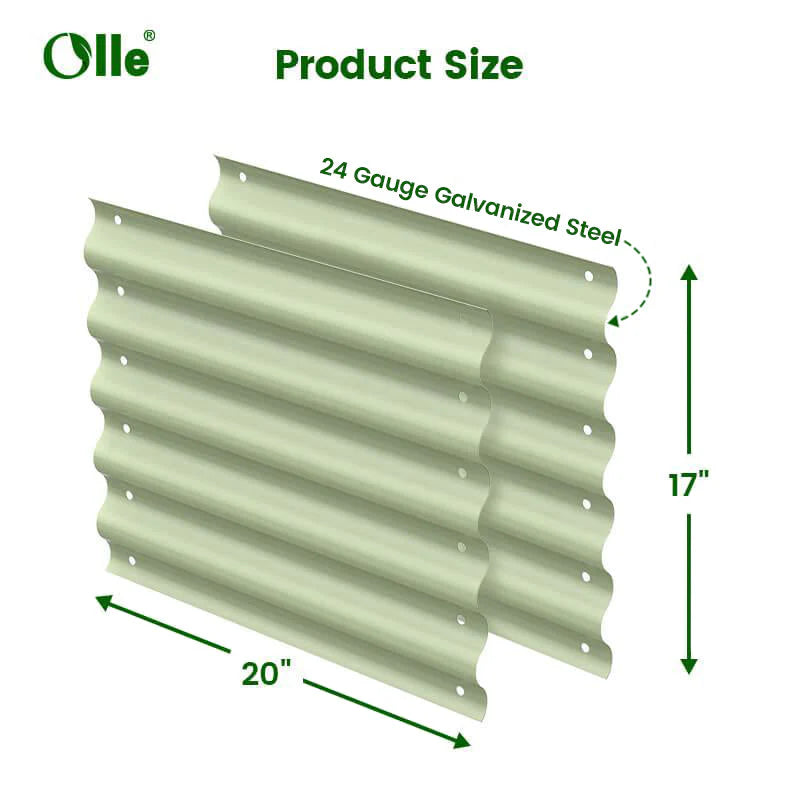 17 Tall 12-in-1 20 Raised Bed Extension Kit K787765