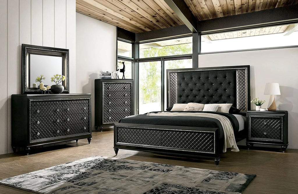Eastern King Size 3pc Bedroom Furniture Set with 2 Nightstands C895