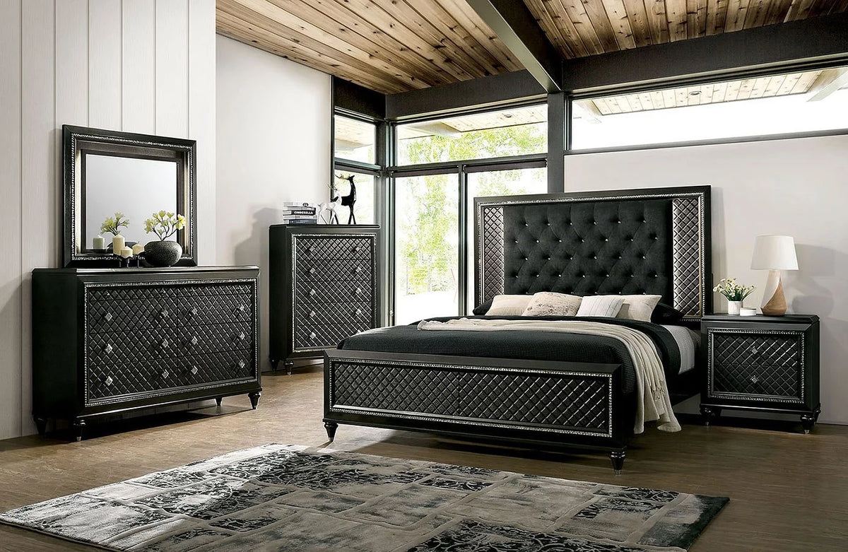 Eastern King Size 3pc Bedroom Furniture Set with 2 Nightstands C895