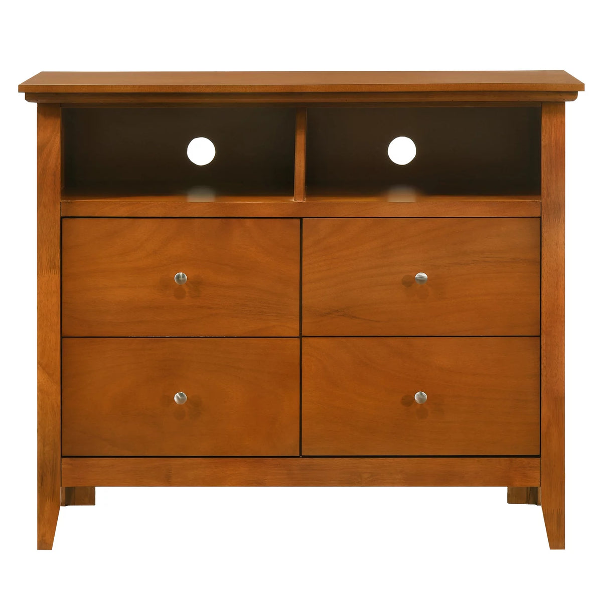 Oak Media Chest R97640
