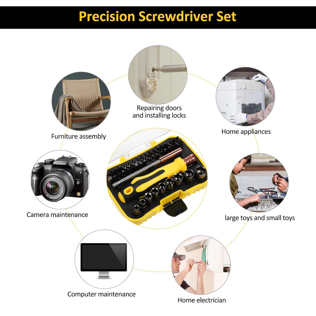 Socket Wrench Screwdriver Set O644022