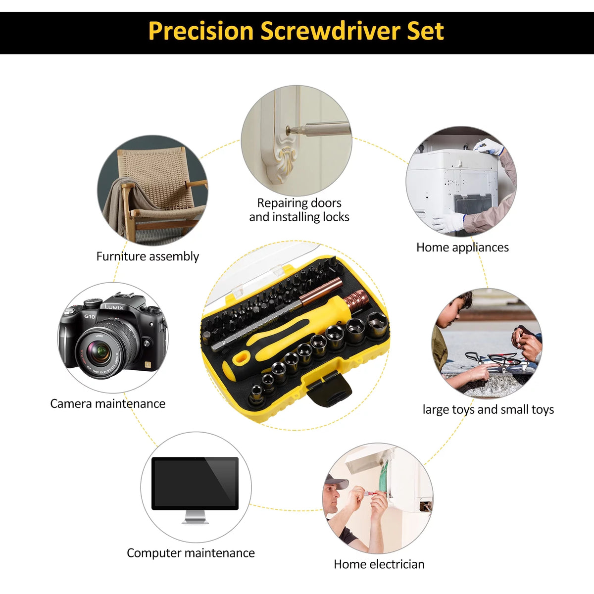 Socket Wrench Screwdriver Set O644022