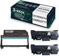 3 - Pack (2 Toner Cartridge + 1 Drum) Compatible Toner Cartridge & Drum Replacement for Xerox Phaser 3260 Printer L585