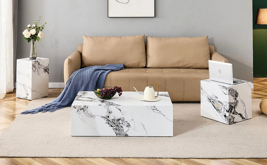 White Cube Coffee Table W33263
