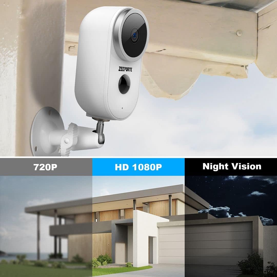 1080P HD Wireless Security Camera with Night Vision and Motion Detection O202