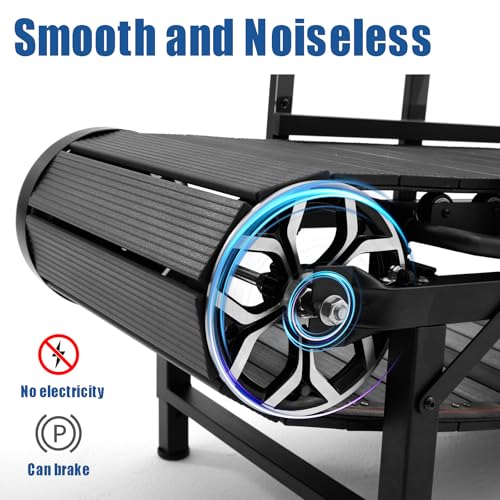 Non-Electric Dog Treadmill with Step Counter, Adjustable Incline & Brake I6034