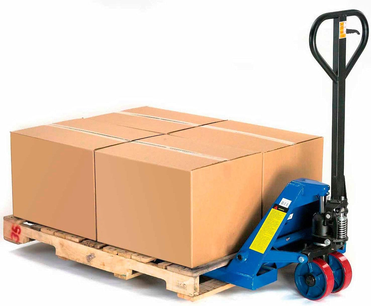 Narrow Fork Pallet Jack Truck, 6600 Lb. Capacity V961