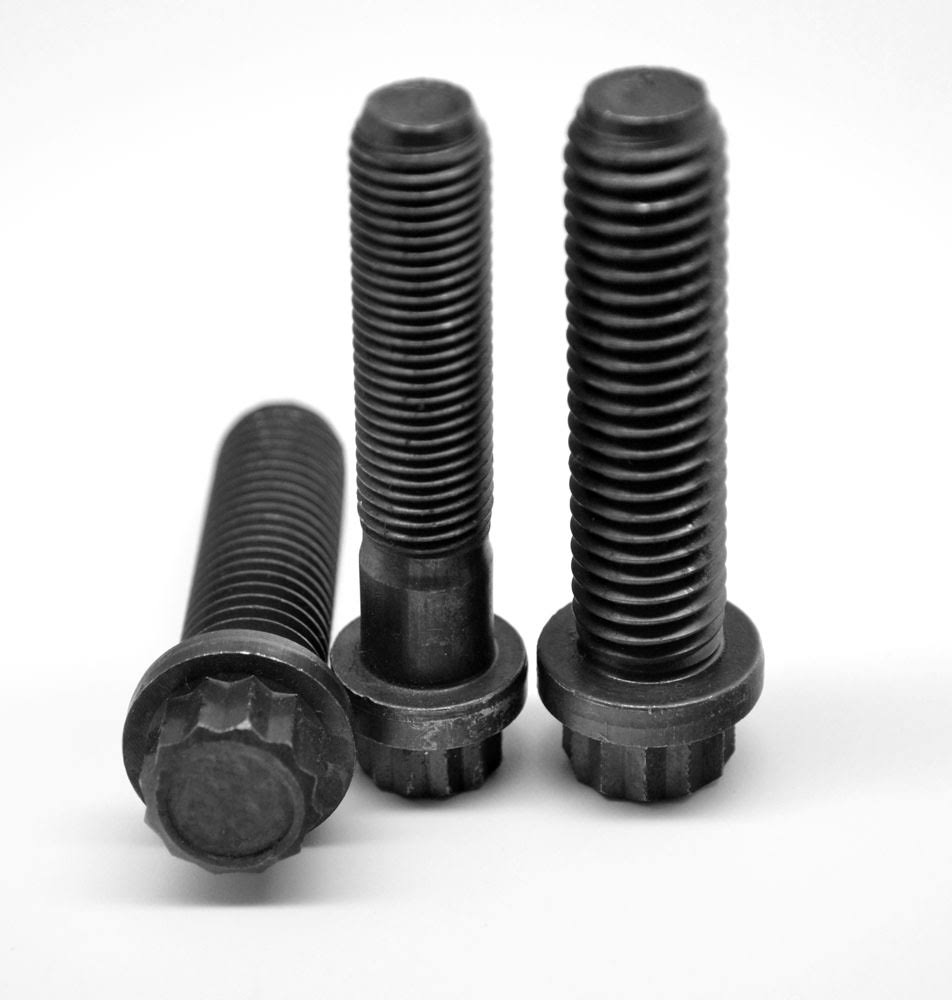 1 1/4-7 x 12 Coarse Thread 12-Point Flange Screw Alloy Steel L474766