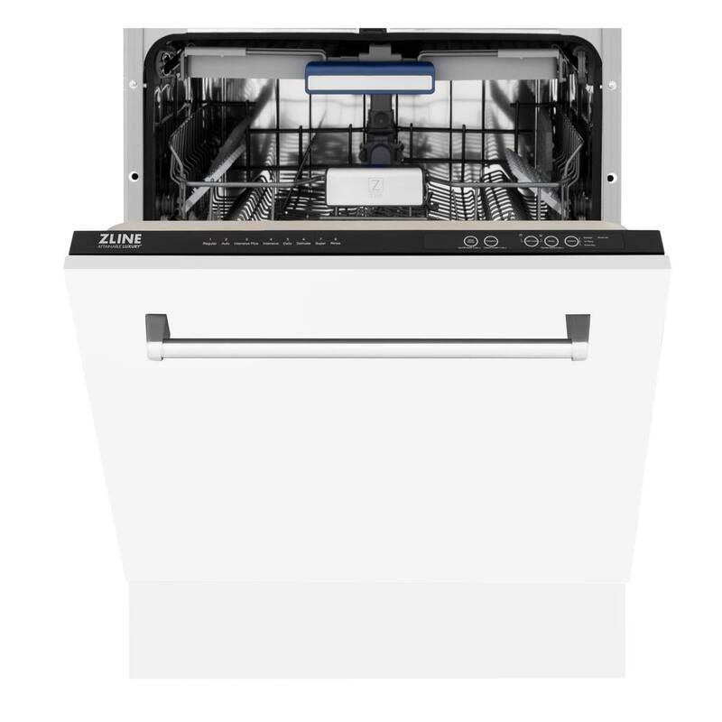 24 in. Tall Tub Dishwasher with 3rd Rack in White Matte Q6887