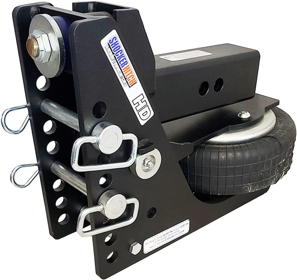 Black Air Hitch with Combo Ball, Fits 3" Hitch P127