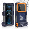 Waterproof Protective Case for Phones Up to 6.9 Inch H744