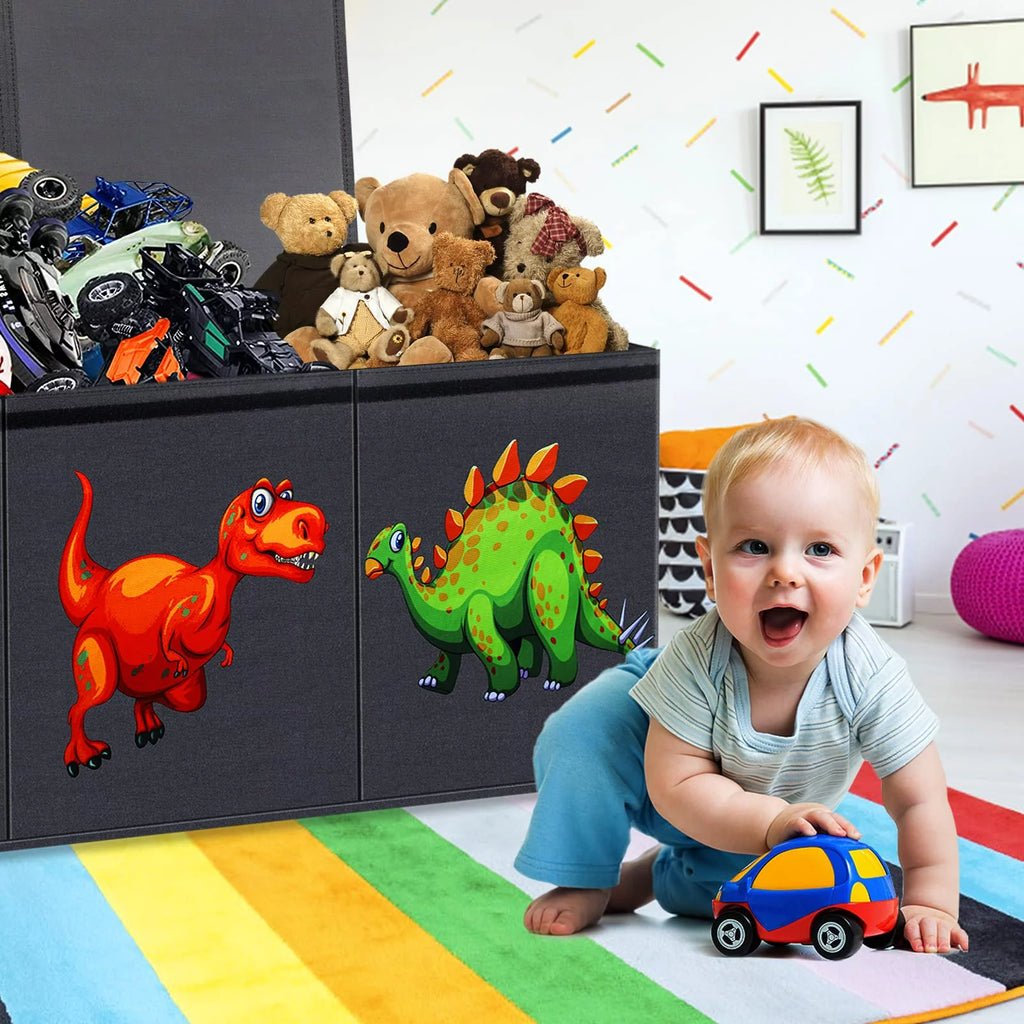 Large Kids Toy Storage Chest with Lids A214