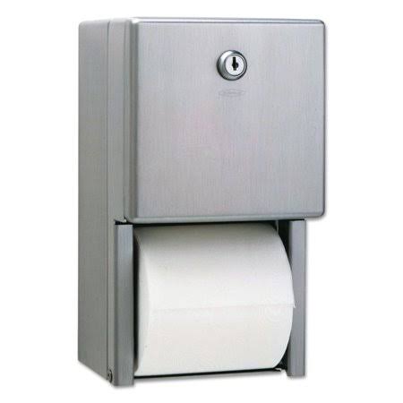Stainless Steel 2-Roll Tissue Dispenser E66673