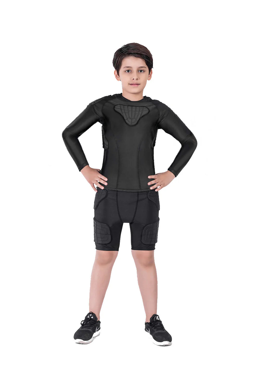 Kids Padded Compression Shirt A67721