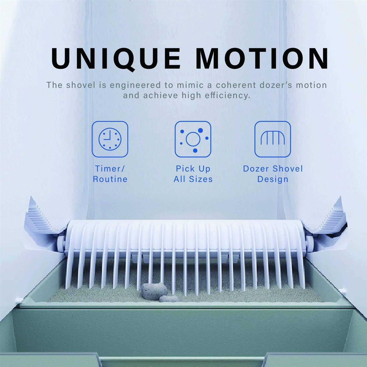 Self-cleaning Automatic Cat Litter Box D460