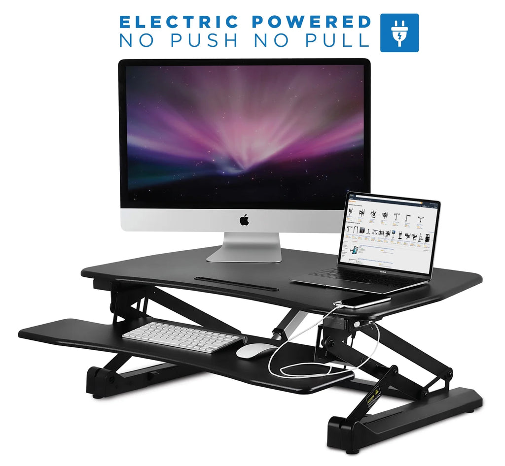 Electric Standing Desk Converter with USB Port V210
