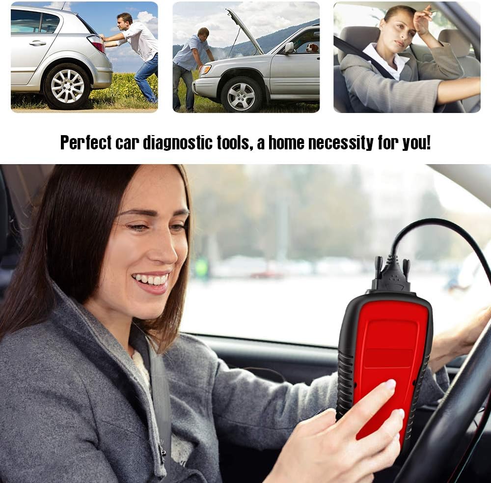OBDII Code Reader with 2.8" Screen, Pack of 2 Q607
