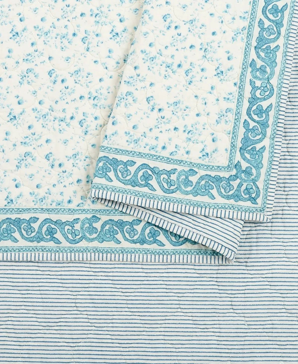 Blue Full/Queen Quilt G9922
