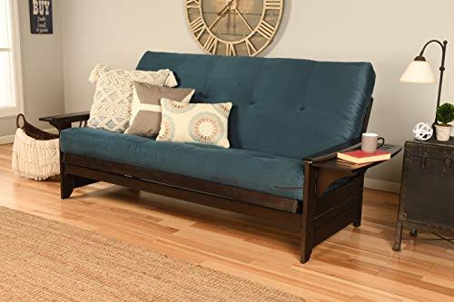 Queen Futon with Suede Red Mattress I34794