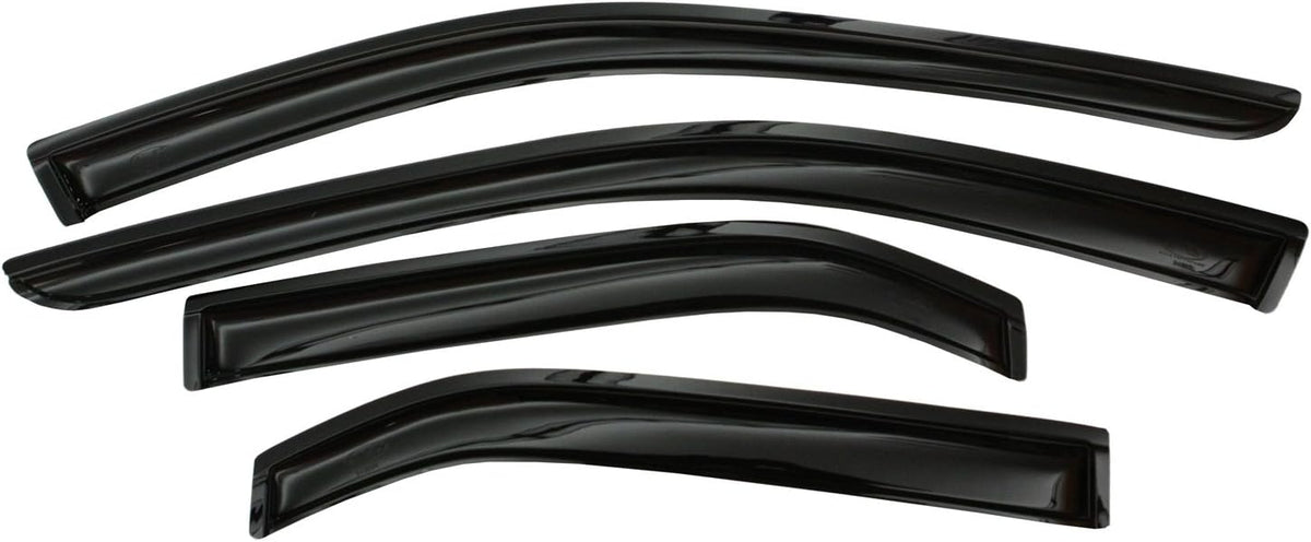 Smoke In-Channel Side Window Deflector 4 pc Set Y309462