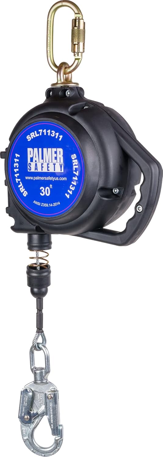 Self Retracting Lifeline with Galvanized Cable and Steel Snap Hook P826432
