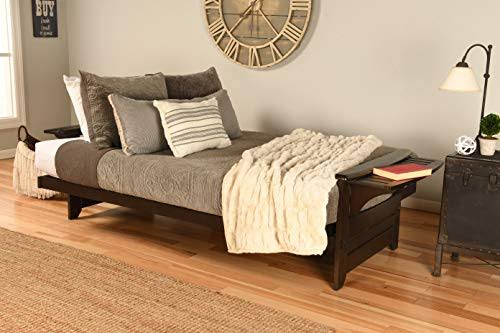 Queen Futon with Suede Red Mattress I34794