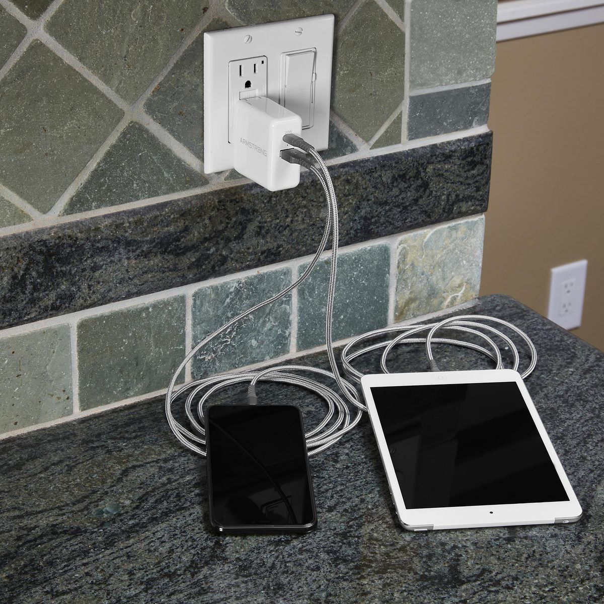38 Watt Dual-Port PD Fast Charger C314