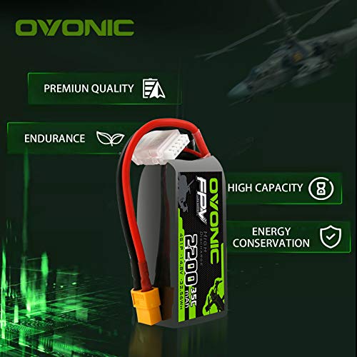 4s 2200mAh 14.8V Lipo Battery with XT60 Connector G600656